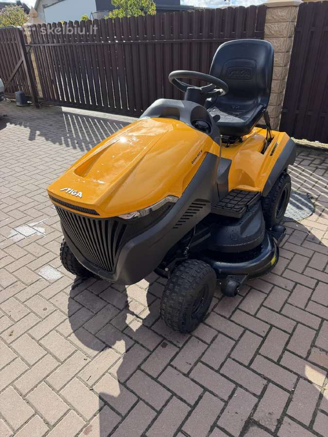 Sodo traktoriukas Stiga 9122w - nuotraukos Nr. 2