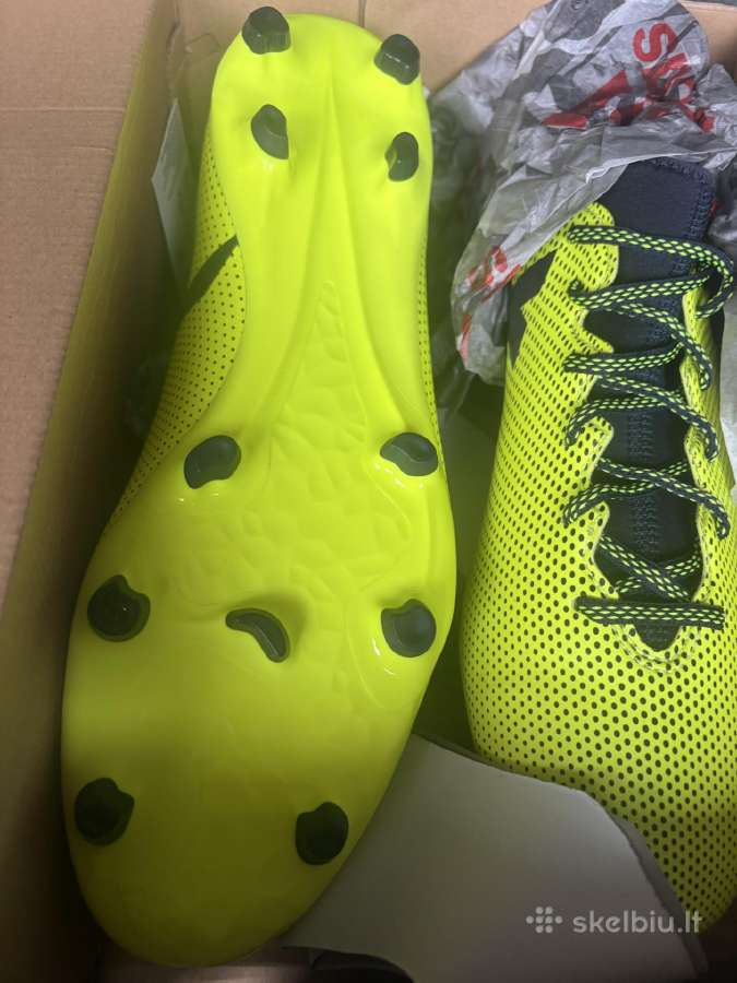 Futbolo bateliai adidas X 17.3 Fg (Dydis 48) - nuotraukos Nr. 6