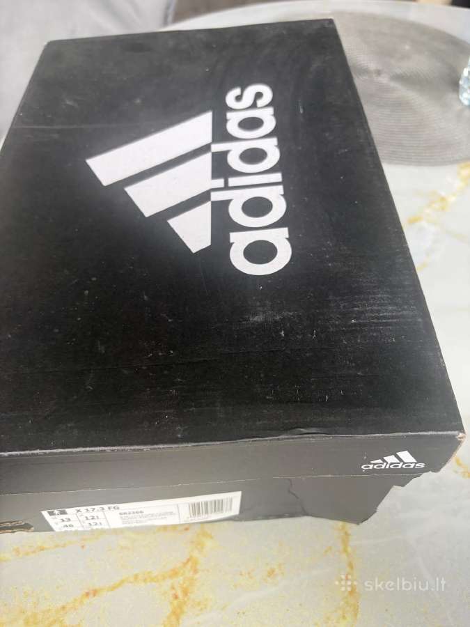 Futbolo bateliai adidas X 17.3 Fg (Dydis 48) - nuotraukos Nr. 8
