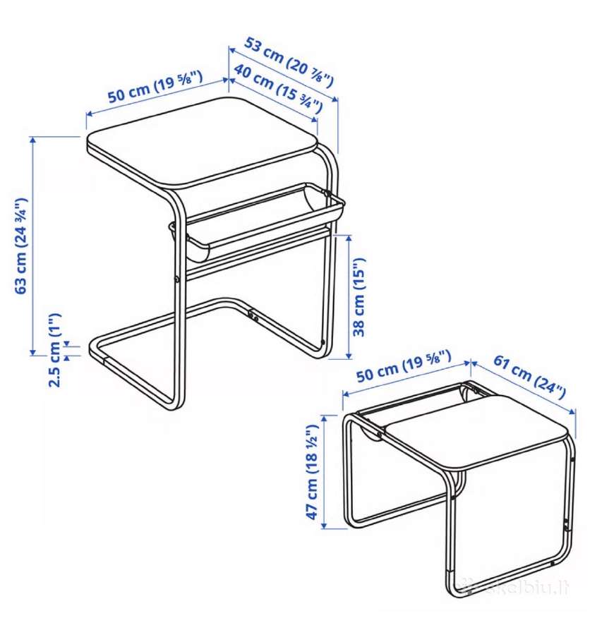 Staliukas Ikea Olserod - nuotraukos Nr. 5