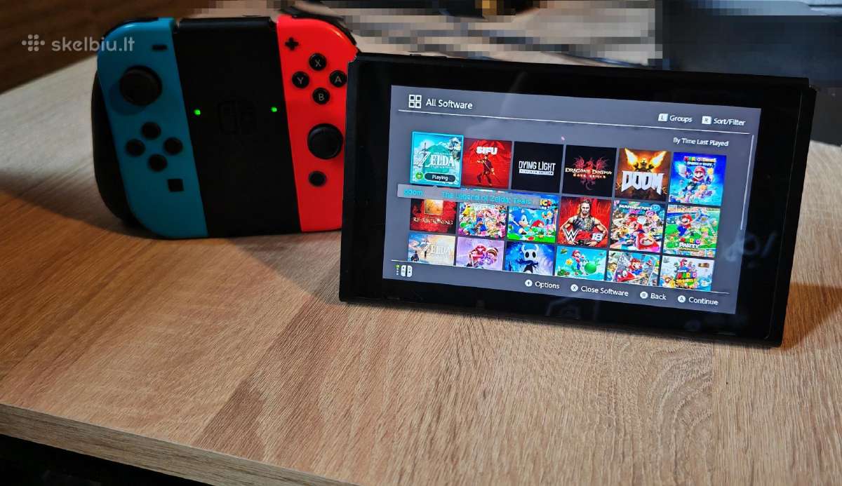 Nintendo switch v1 atrištas - nuotraukos Nr. 2