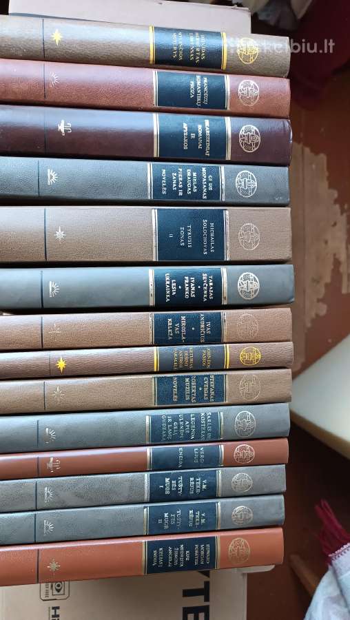 Pasaulinės literatūros knygos - nuotraukos Nr. 3