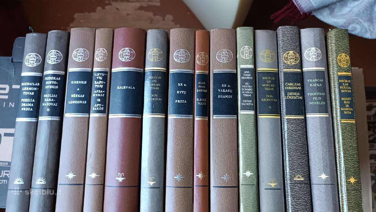 Pasaulinės literatūros knygos - nuotraukos Nr. 4