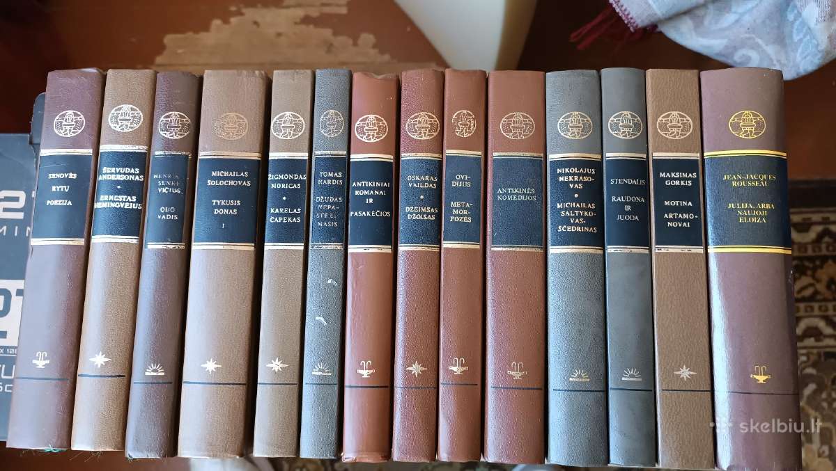 Pasaulinės literatūros knygos - nuotraukos Nr. 6