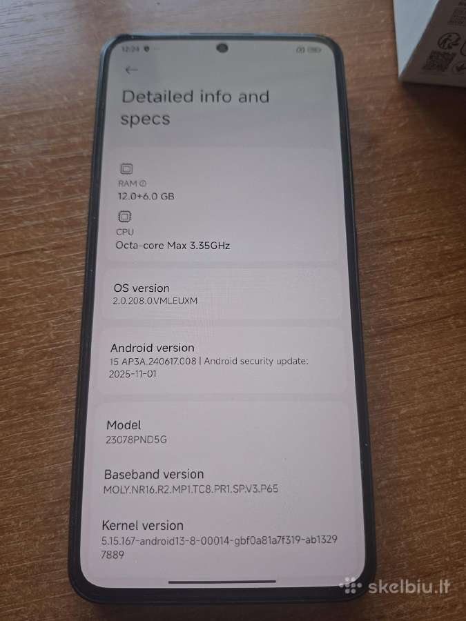 Xiaomi 13t Pro 512gb - nuotraukos Nr. 14