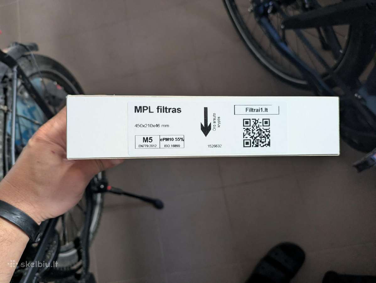 Dovanoju. Komfovent Domekt R 400 V filtrai - nuotraukos Nr. 2