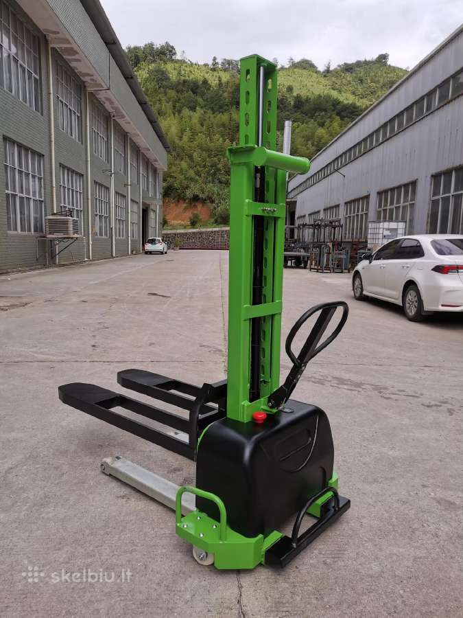 Pusiau elektrinis paleciu vezimelis - nuotraukos Nr. 4