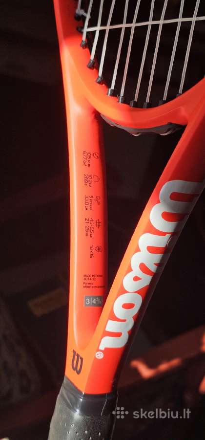 Wilson Shift 99 V1 + Pro Staff Rxt 105 raketės - nuotraukos Nr. 12