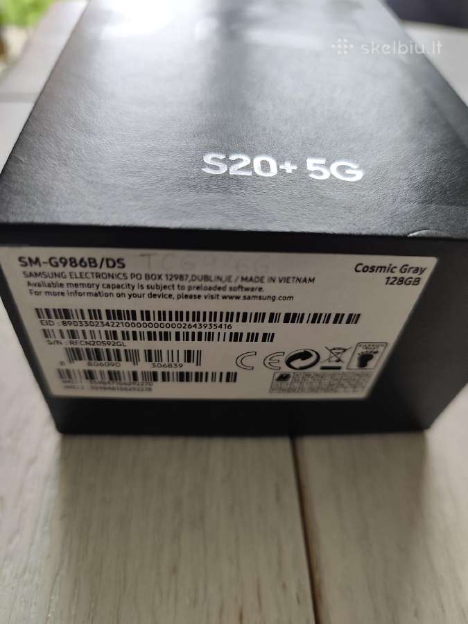 Samsung Galaxy S20 Plus (5G) 128gb - nuotraukos Nr. 10