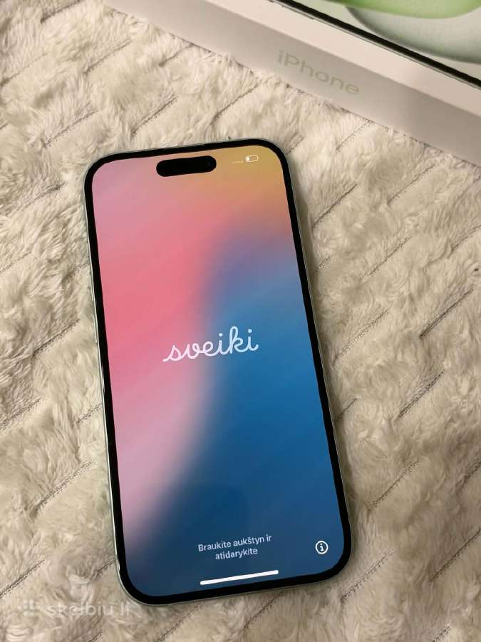 iPhone 15 128gb - nuotraukos Nr. 4