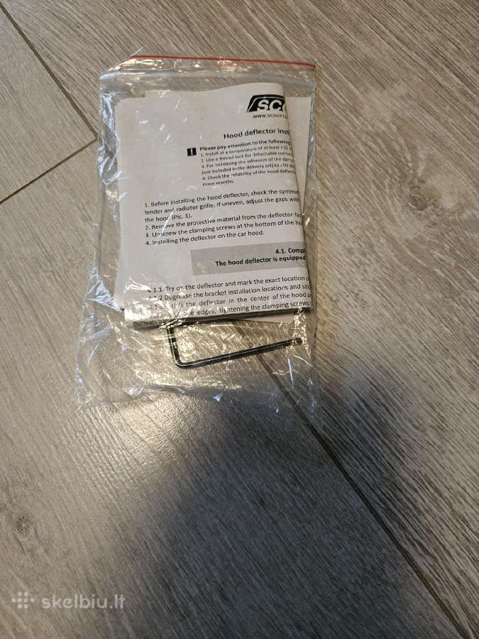 Seat Ibiza 6j hood deflector - nuotraukos Nr. 6