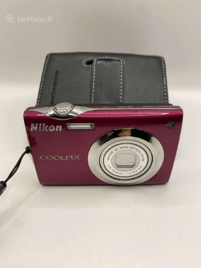 Nikon Coolpix S4000 skaitmeninis fotoaparatas - nuotraukos Nr. 3