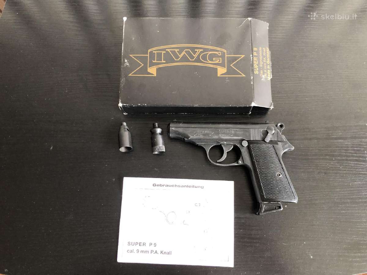 Dujinis pistoletas Walther Ppk ir revolveris - nuotraukos Nr. 5