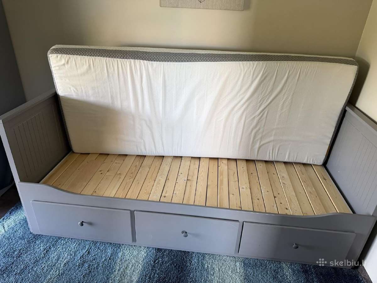 Ikea lova su čiužiniu - nuotraukos Nr. 2