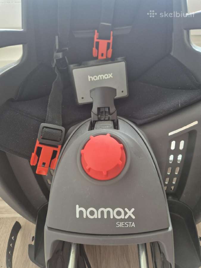 Hamax Siesta vaikiška dviračio kėdutė iki 22kg - nuotraukos Nr. 2