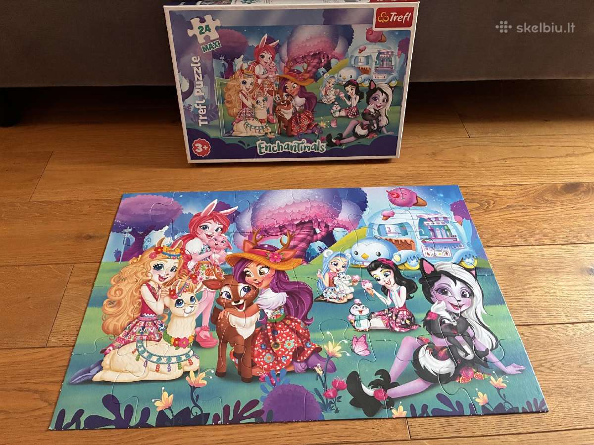 3 dėlionės (3+ metų) už 10 Eur - nuotraukos Nr. 2
