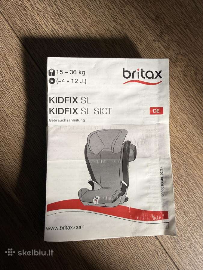 Britax Römer Kidfix SL Isofix autokėdutė - nuotraukos Nr. 4