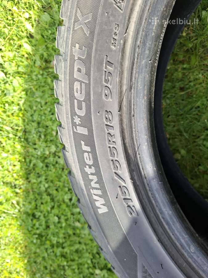 Hankook 215/55 R18 žieminės padangos - nuotraukos Nr. 5