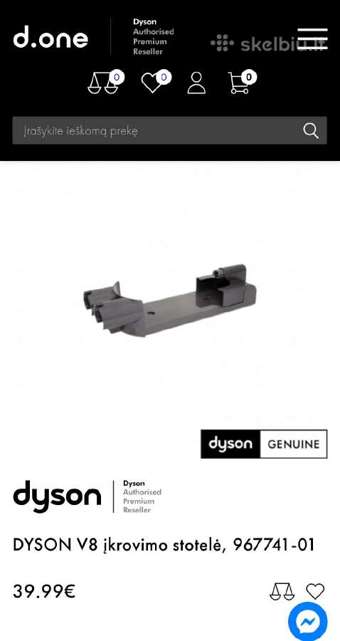 Dyson V8 Absolute - nuotraukos Nr. 5