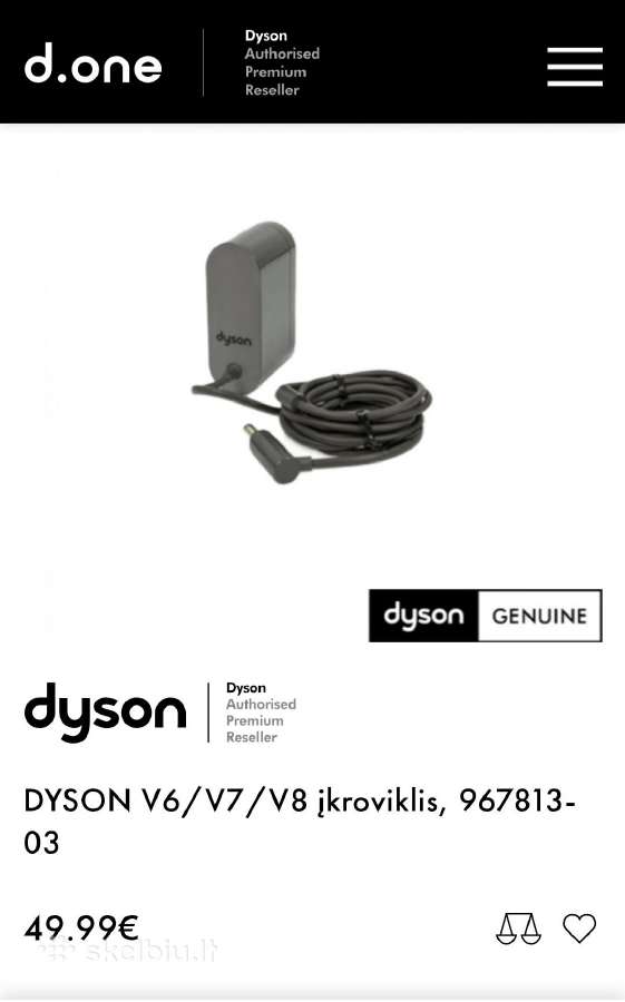 Dyson V8 Absolute - nuotraukos Nr. 6