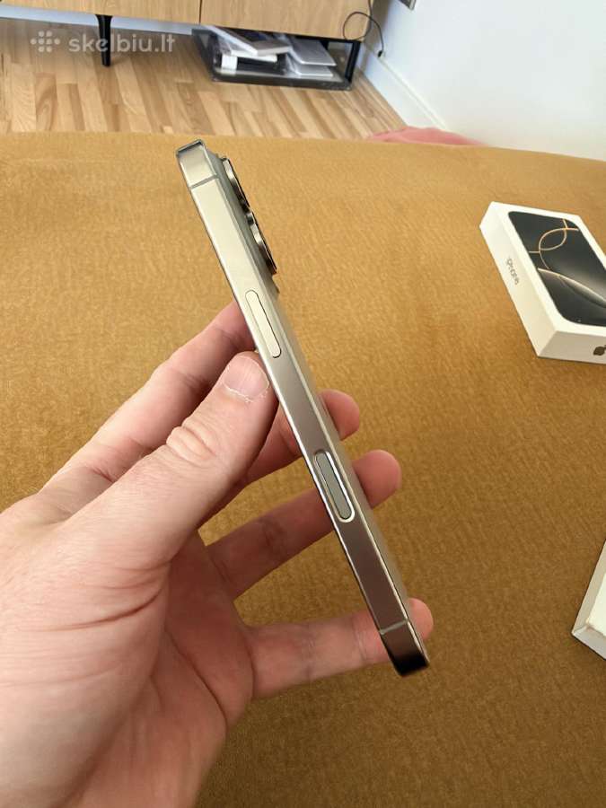 Apple iPhone 16 Pro, 256gb Natural Titanium - nuotraukos Nr. 5
