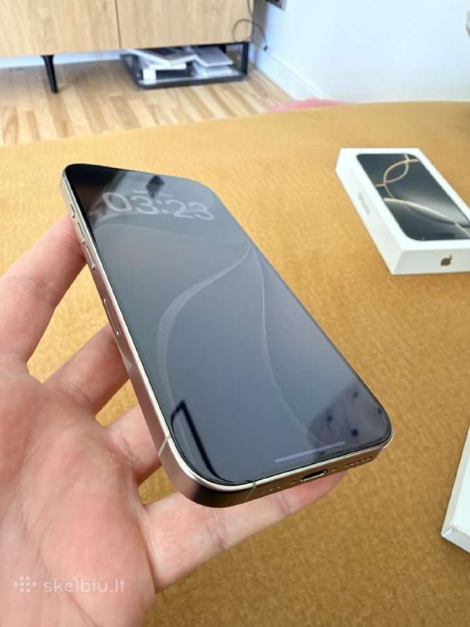 Apple iPhone 16 Pro, 256gb Natural Titanium - nuotraukos Nr. 7