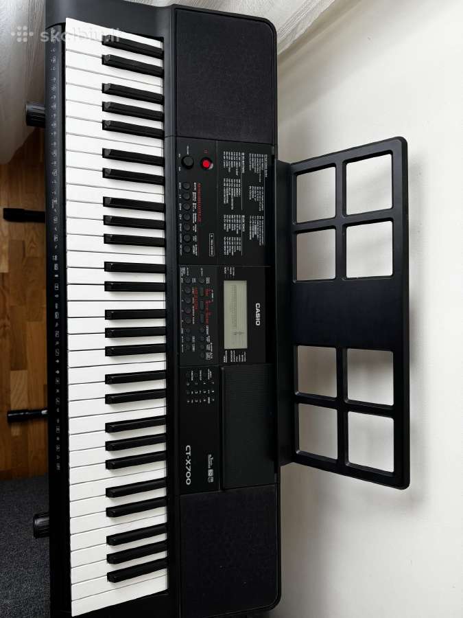 Casio Ct-x700 klavišinis instrumentas+proel stovas - nuotraukos Nr. 2