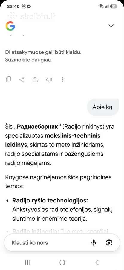 Radio rinkinys - nuotraukos Nr. 13