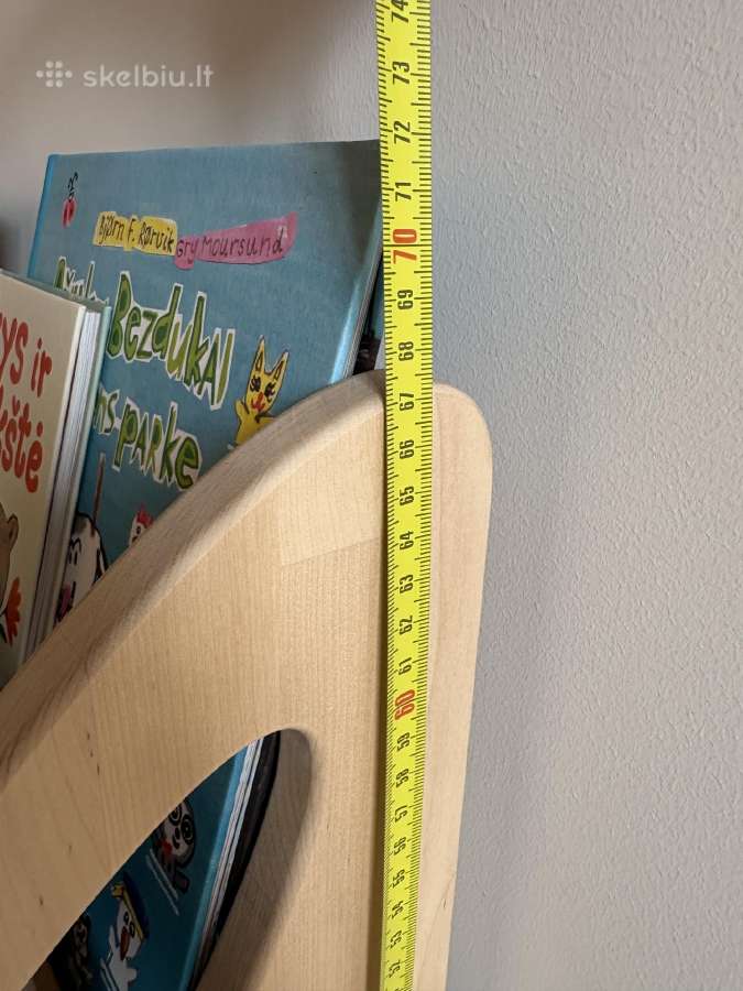 Montessori knygų lentyna One Little Pine - nuotraukos Nr. 4