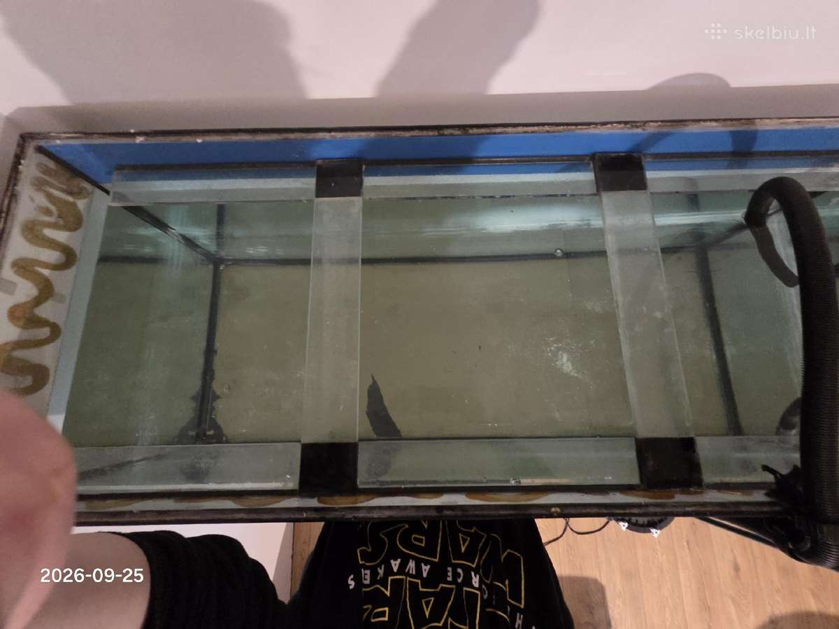 550 l akvariumas + spintelė + filtras + Uv lempa - nuotraukos Nr. 2