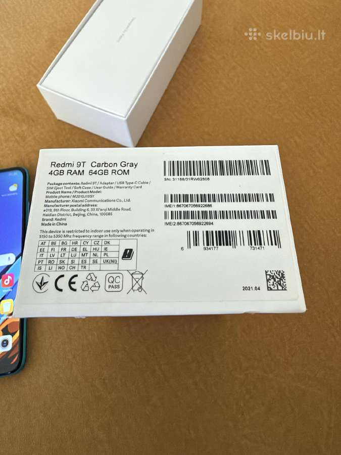 Redmi 9t 4/64gb - nuotraukos Nr. 2