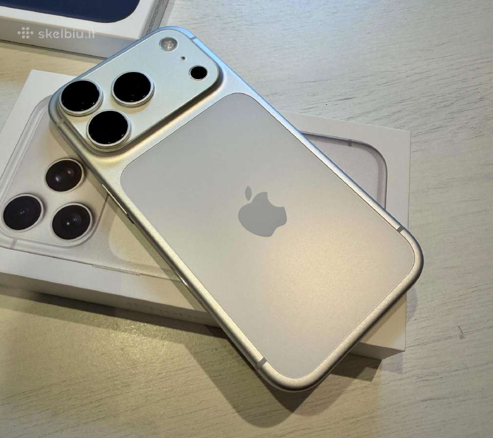 Iphone17 Pro 256 GB 99% baterija Tele2 garantija - nuotraukos Nr. 3