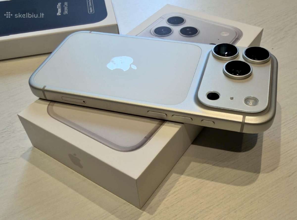 Iphone17 Pro 256 GB 99% baterija Tele2 garantija - nuotraukos Nr. 6