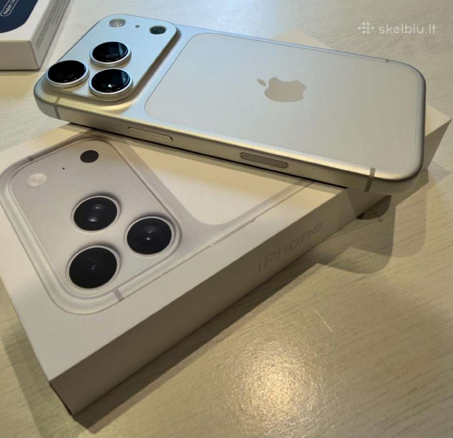 Iphone17 Pro 256 GB 99% baterija Tele2 garantija - nuotraukos Nr. 7