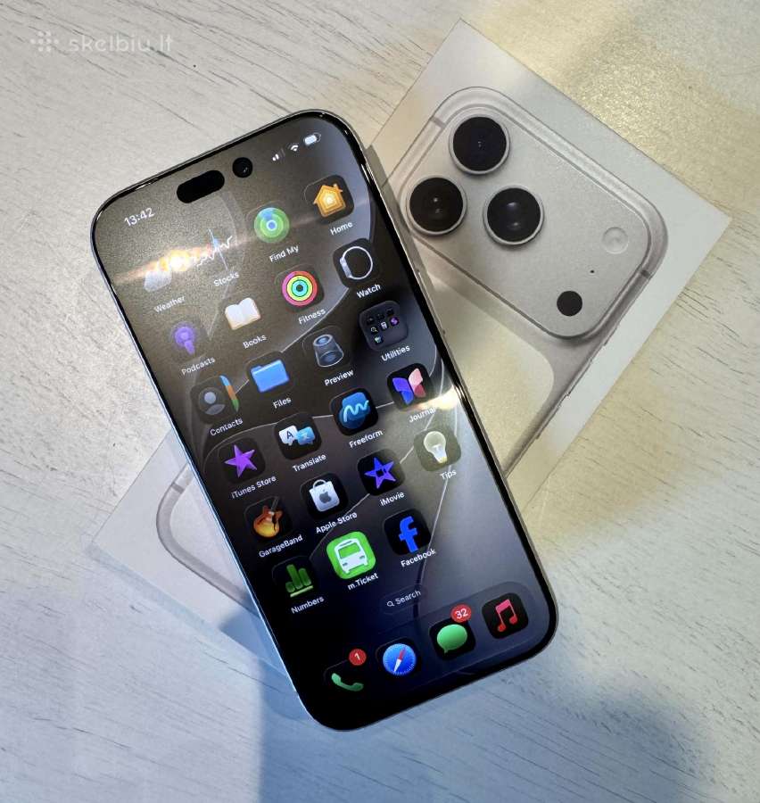 Iphone17 Pro 256 GB 99% baterija Tele2 garantija - nuotraukos Nr. 11
