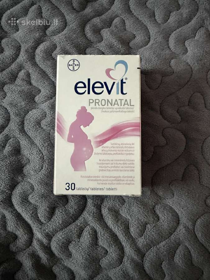 Elevit pronatal vitaminai - nuotraukos Nr. 2