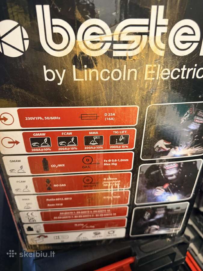 Mig Suvirinimo aparatas Bestermig 200-s (4-in-1) - nuotraukos Nr. 4