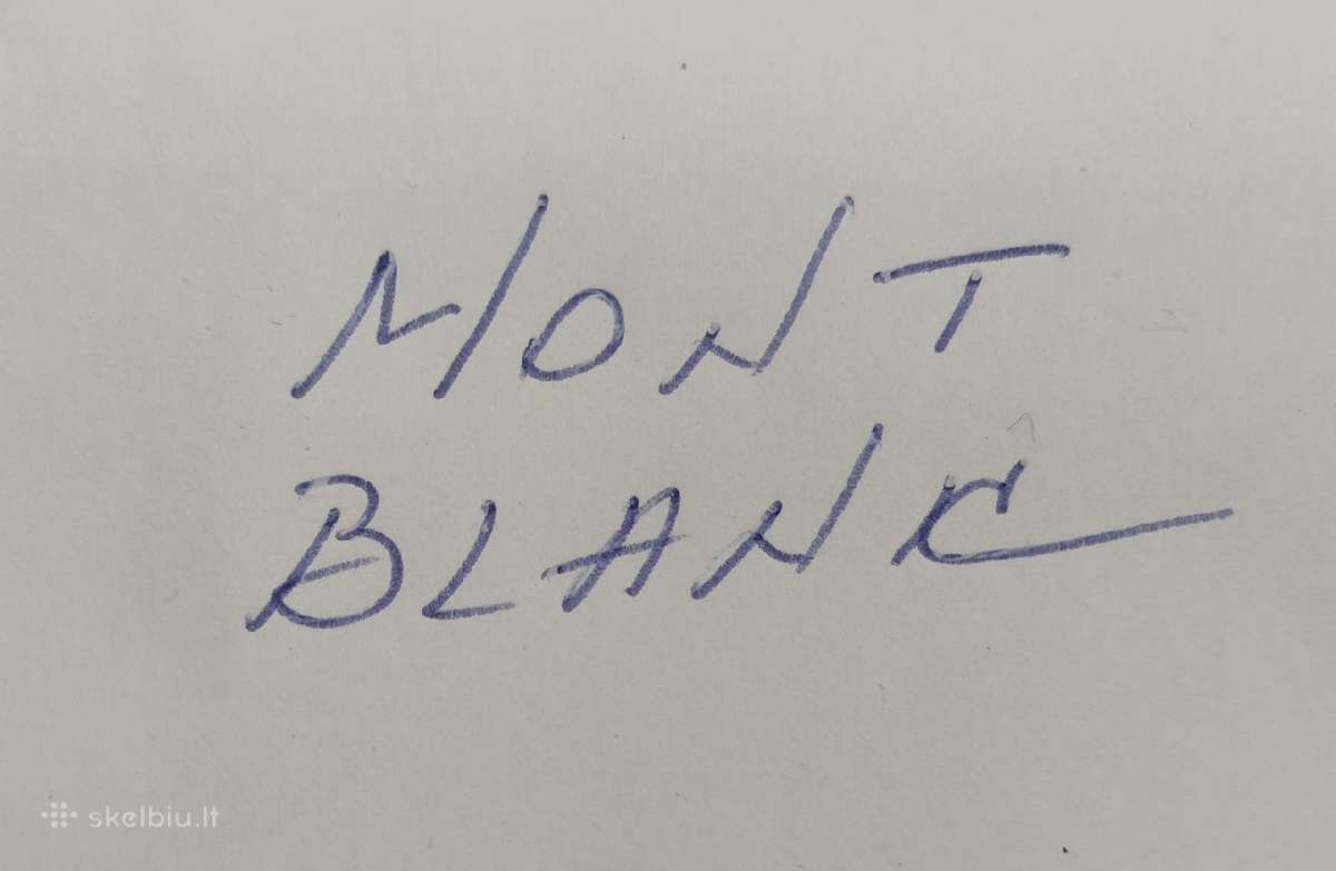 Mont Blanc kolekcinis tušinukas "New old stock" - nuotraukos Nr. 7