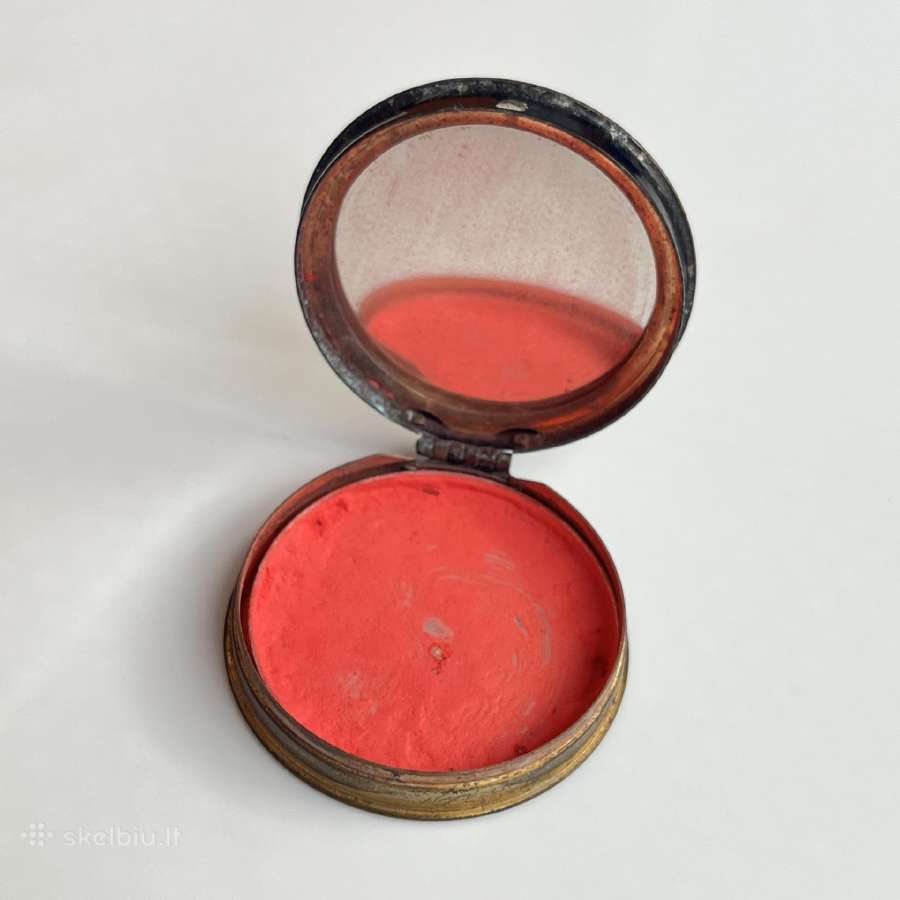 1930s Max Factor's Rouge Compact Hollywood - nuotraukos Nr. 3
