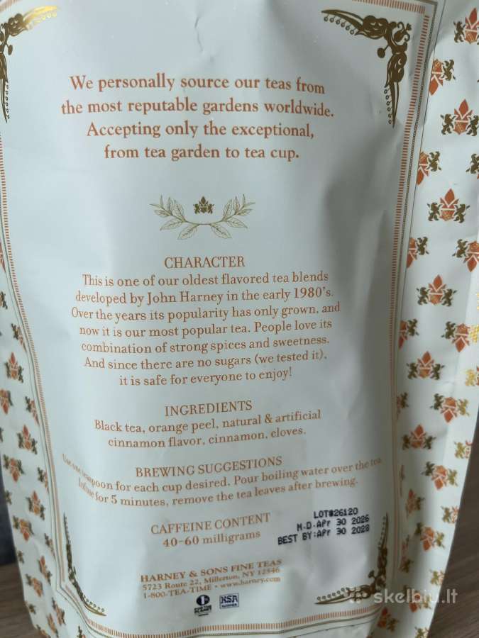Harney And Sons Hot Cinnamon Spice - nuotraukos Nr. 4