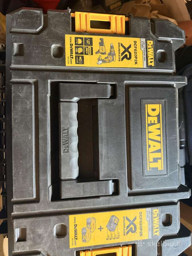 Dcf620p2k Dewalt 18v Gipskartonio Suktuvas - nuotraukos Nr. 3