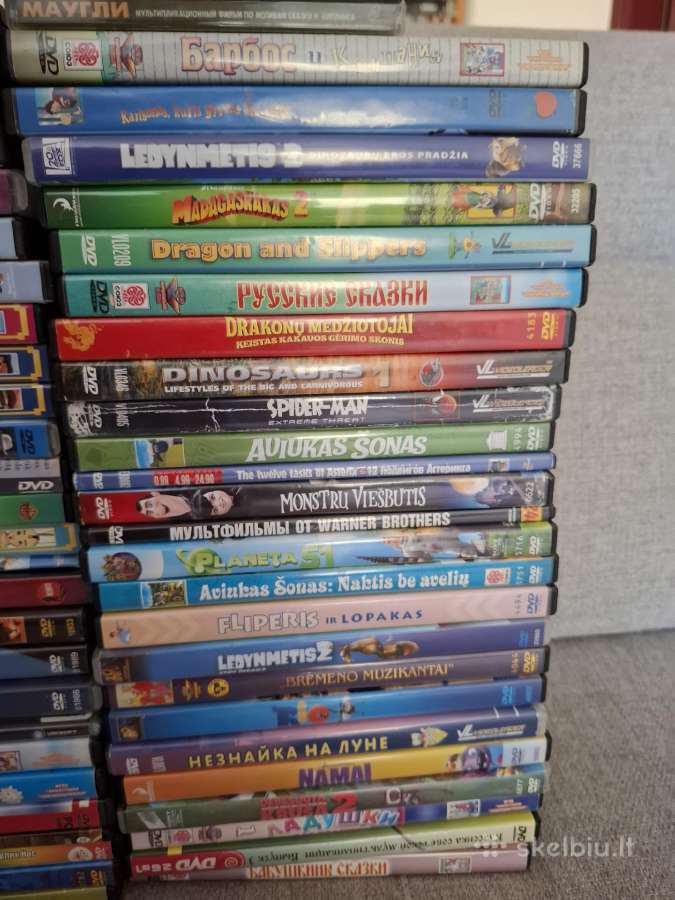 Dvd vaikiškų animacinių filmų kolekcija - nuotraukos Nr. 3