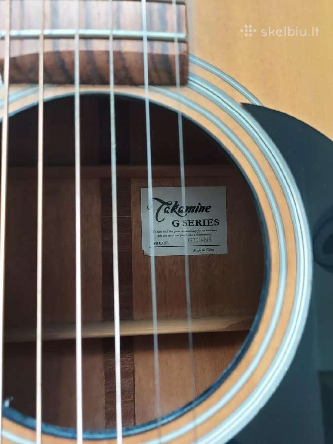 Akustinė gitara Takamine G220-NS - nuotraukos Nr. 2