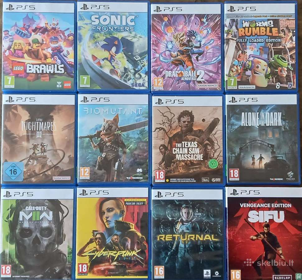 Ps5 žaidimai - nuotraukos Nr. 3