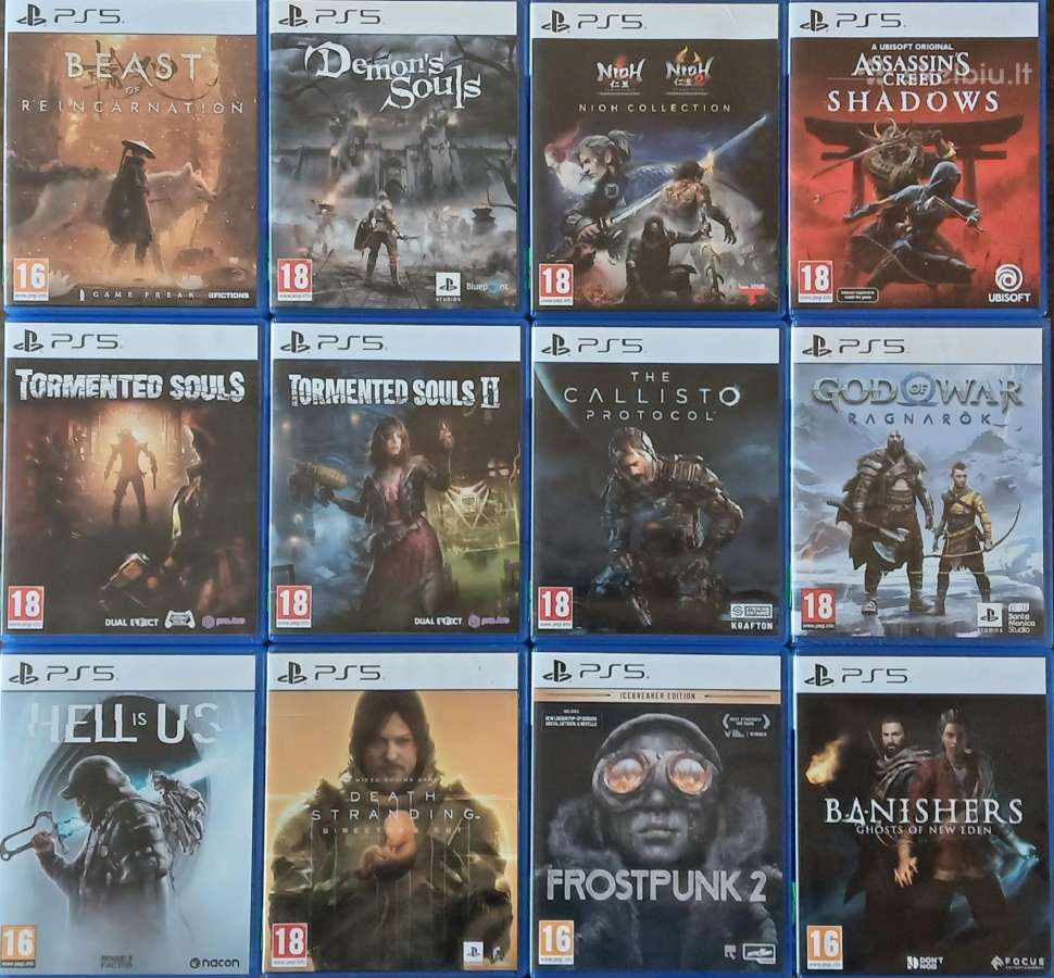 Ps5 žaidimai - nuotraukos Nr. 4
