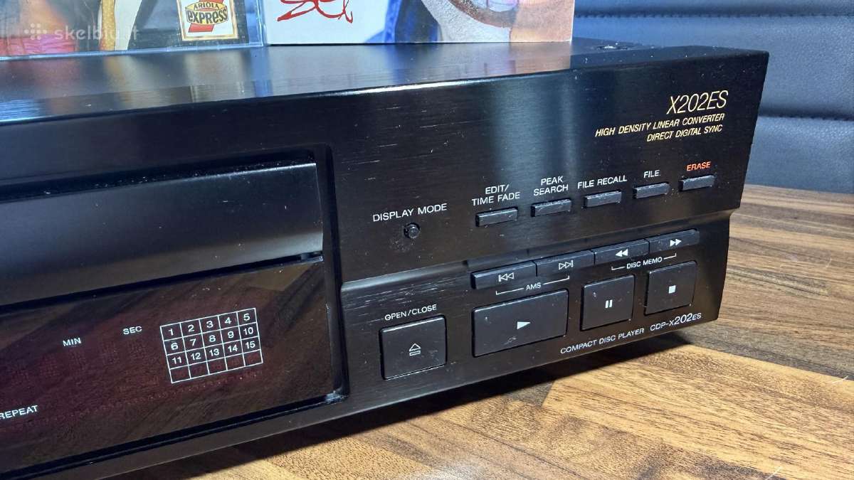 Sony Cdp-x202es su distanciniu - nuotraukos Nr. 3