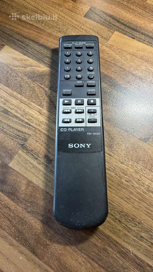 Sony Cdp-x202es su distanciniu - nuotraukos Nr. 5