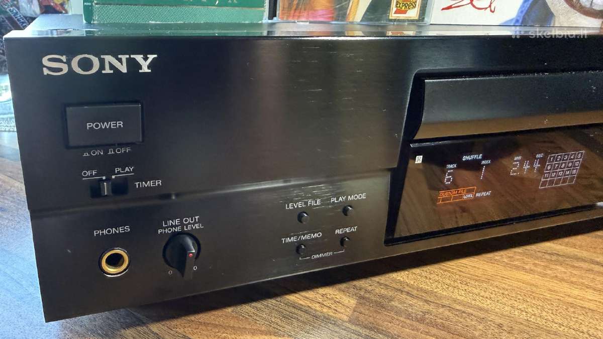 Sony Cdp-x202es su distanciniu - nuotraukos Nr. 6