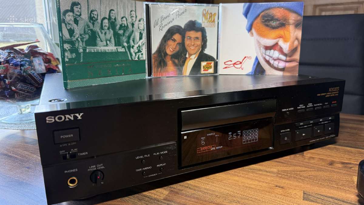 Sony Cdp-x202es su distanciniu - nuotraukos Nr. 7