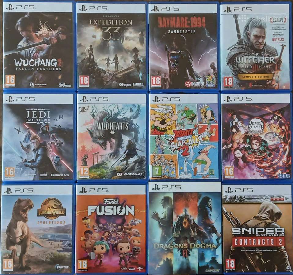 Ps5 žaidimai - nuotraukos Nr. 5